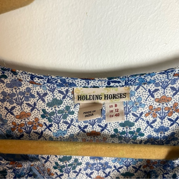 Holding Horses Anthropology Betony Swing Dress Size 8 - Picture 11 of 12